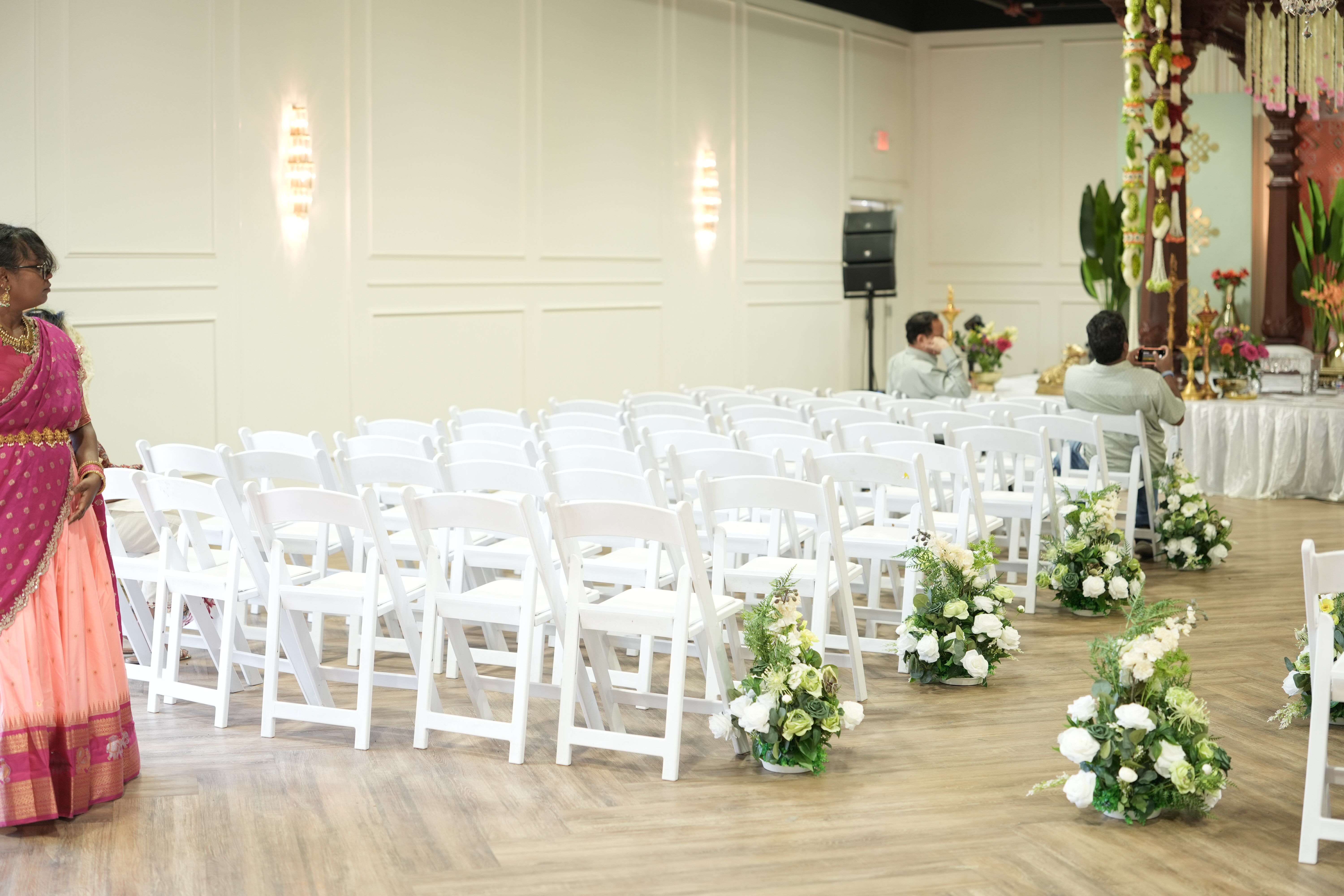 Indoor Ceremony Setup. — Infinity at Rio Ranch